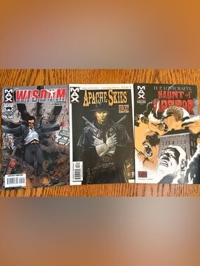 MAX Comics Lot of Three Assorted Comics.